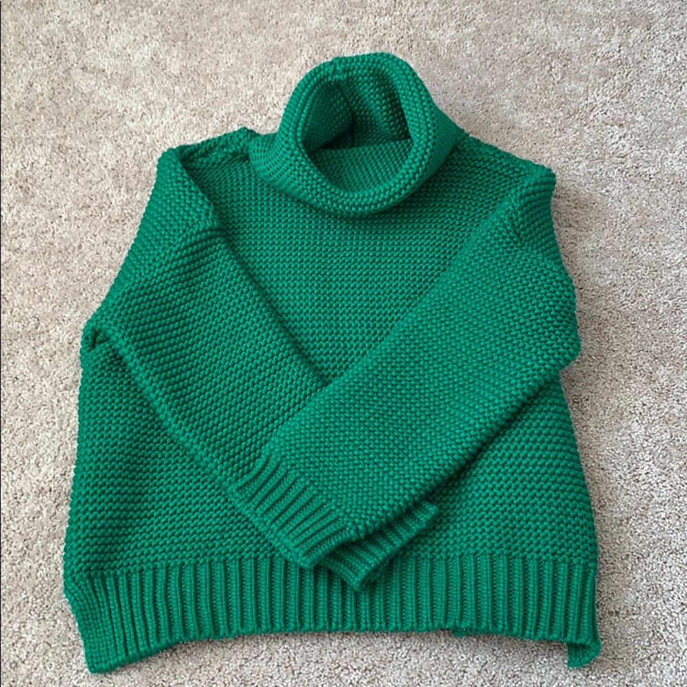 Kelly Green sweater